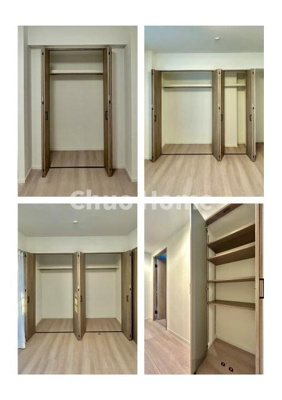 【収納】 | 北上野スクエア | 居室にはクローゼットを完備し、自由度の高い家具の配置が叶うシンプルな空間です。お子様の成長と必要になる子供部屋を与えるにはぴったりの間取りですね。