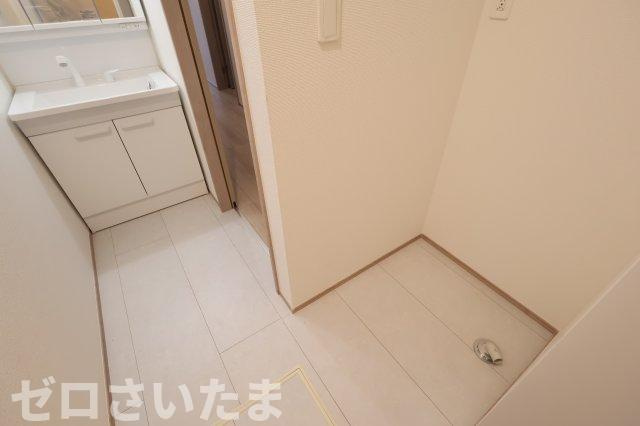 《仲介手数料無料》北区盆栽町535-2新築一戸建てハートフルタウンのランドリースペース