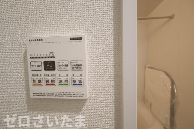 《仲介手数料無料》北区盆栽町535-2新築一戸建てハートフルタウンの浴室