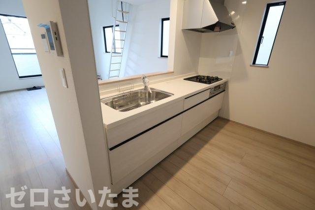 《仲介手数料無料》北区盆栽町535-2新築一戸建てハートフルタウンのキッチン
