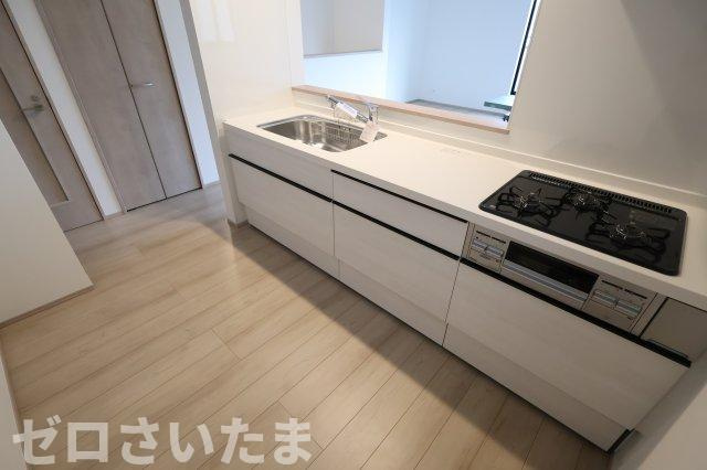 《仲介手数料無料》北区盆栽町535-2新築一戸建てハートフルタウンのキッチン