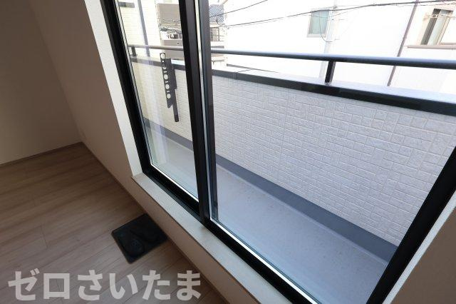 《仲介手数料無料》北区盆栽町535-2新築一戸建てハートフルタウンのバルコニー