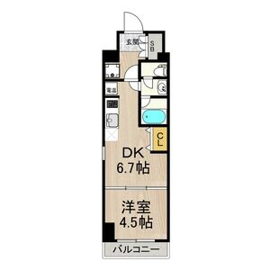 【間取り】 | インプルーブ三宮イースト