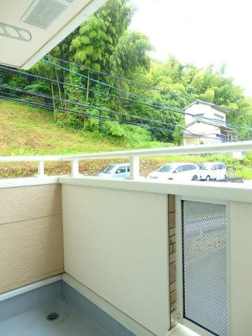 【バルコニー】 | ヒルサイド　Ｂ