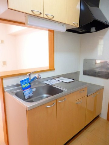 【キッチン】 | ヒルサイド　Ｂ