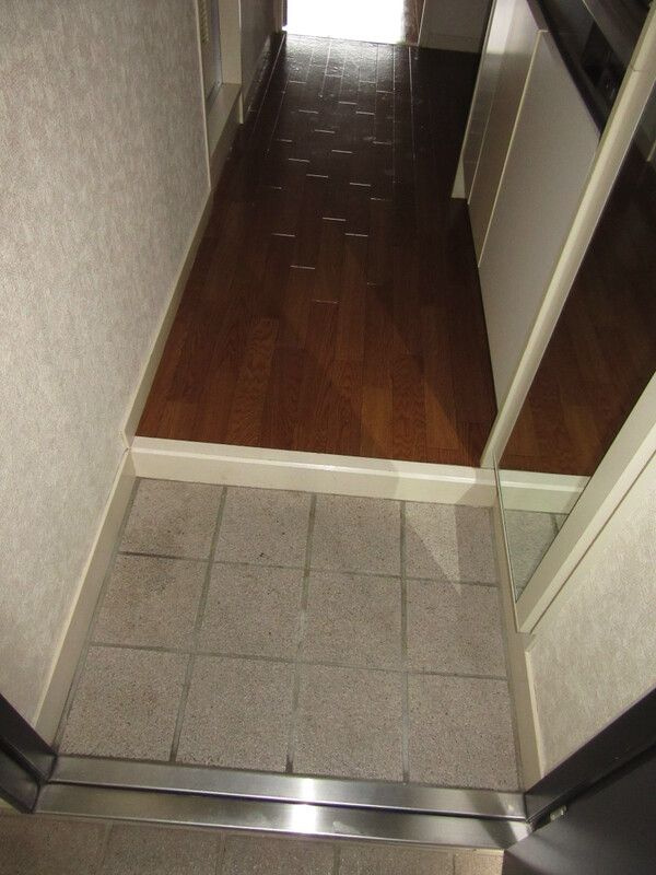 ジュネス市川の玄関