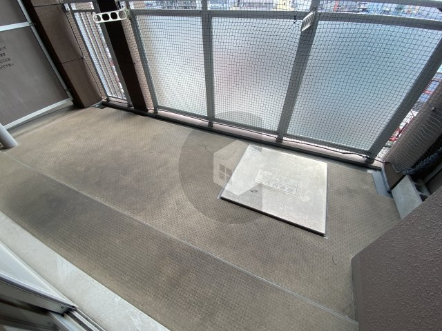 布施ハイラインのバルコニー