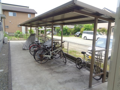 【その他共用部分】 | D-room Life | 屋根付き駐輪場