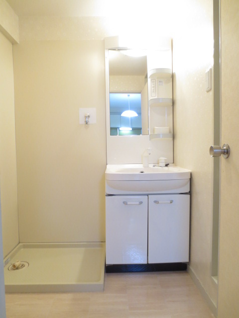 メゾンドール東条の洗面所|室内洗濯機置き場