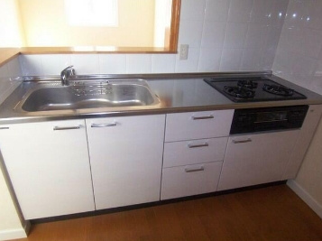 【キッチン】 | さくらテラス | システムキッチン。