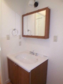 【独立洗面台】 | さくらテラス | 嬉しい独立洗面台付き。