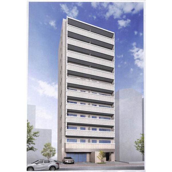 ポルタニグラ大須観音の外観パース