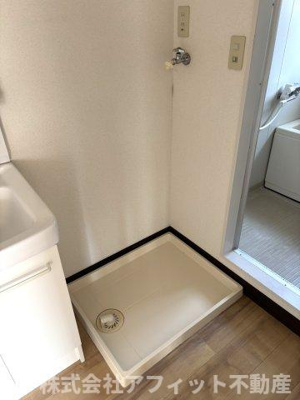 【その他】 | ハイグレードタウン多治米Ａ | 室内洗濯機置き場