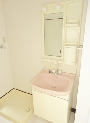 【洗面所】 | ハイグレードタウン多治米Ａ | 洗髪洗面化粧台　※左右反転・イメージ