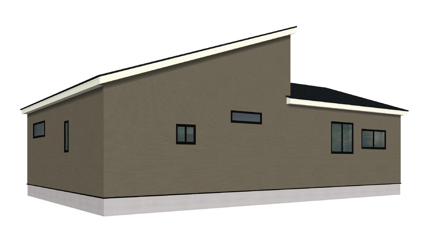 佐賀市金立町大字千布3期の完成予想図|外観の完成予想図です