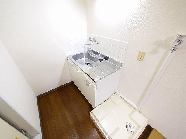 ホワイトヒルの設備|室内洗濯機置き場です