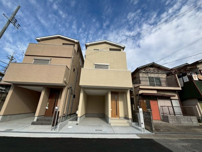 【前面道路含む現地写真】 | 高槻市津之江町3丁目　新築戸建