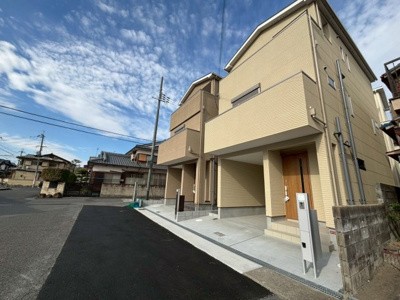 【前面道路含む現地写真】 | 高槻市津之江町3丁目　新築戸建