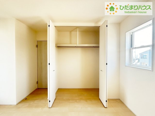 いわき市小名浜燈籠原第1　新築戸建　8号棟の収納|各居室にはしっかりと収納を完備！