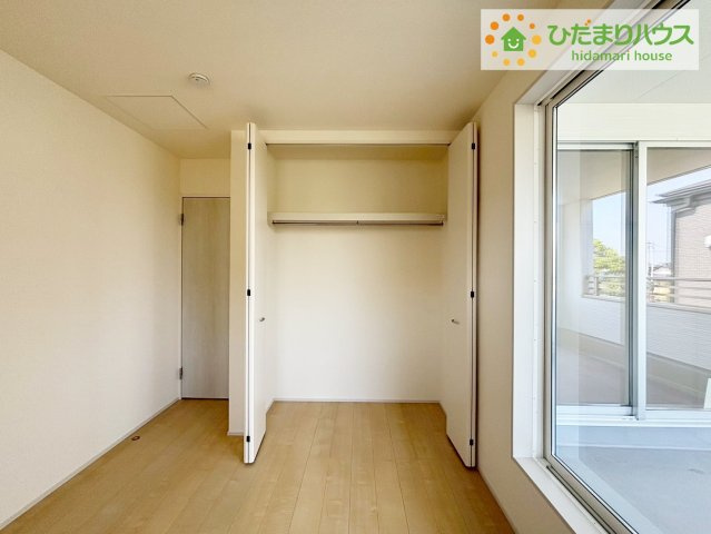 いわき市小名浜燈籠原第1　新築戸建　8号棟の収納|洋室A収納