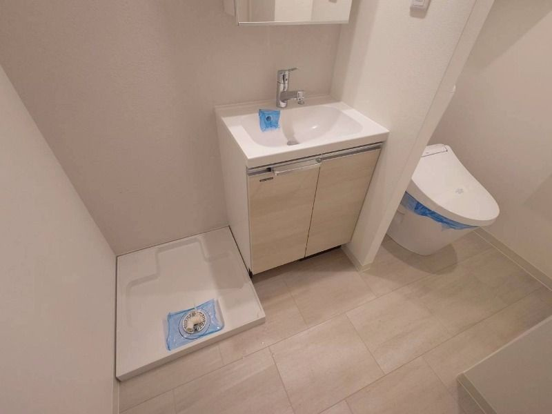 CREALpremier目黒の洗面所