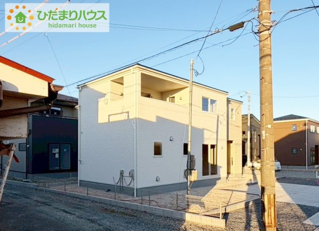 小名浜大原1期　新築戸建　1号棟の外観|スタイリッシュな外観です(^^)/