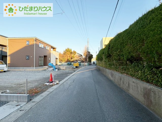 小名浜大原1期　新築戸建　1号棟の前面道路含む現地写真|閑静な住宅地で叶える穏やかな新生活☆彡