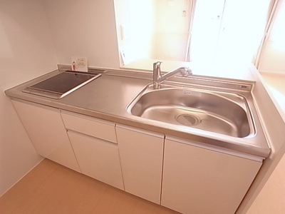 【キッチン】 | プルミエールⅡ | 対面式のシステムキッチンです