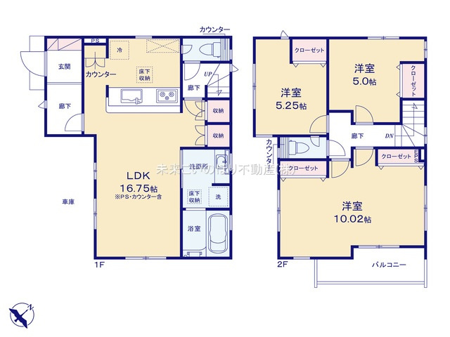 【間取り】 | Blooming Garden白岡市小久喜4期 | 現況と異なる場合は現況優先とさせていただきます