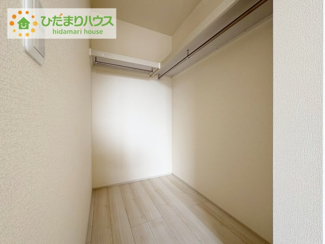 いわき市自由ヶ丘2期　新築戸建　2号棟の収納|散らかりがちな室内の整理整頓にとても役立つクローゼットを完備！お部屋が綺麗だと心がスッキリしますね♪
