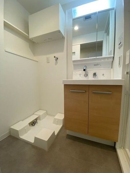 フロンティアタワー九条Ⅱの洗面所