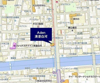 【地図】 | アーデン清澄白河