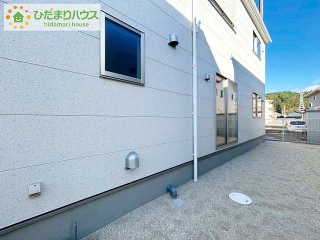 いわき市平下平窪2期　新築戸建　2号棟の庭|庭があれば、子どもやペットとより楽しく過ごす時間が増えて暮らしが豊かになります。