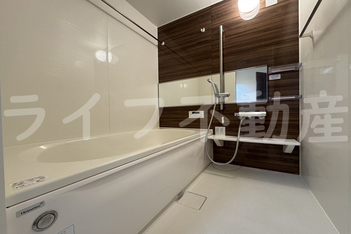 メゾン　クレードルの浴室|ゆったり過ごせるお風呂です