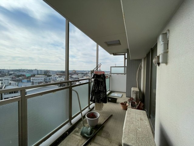 マークタワー銚子銀座のバルコニー