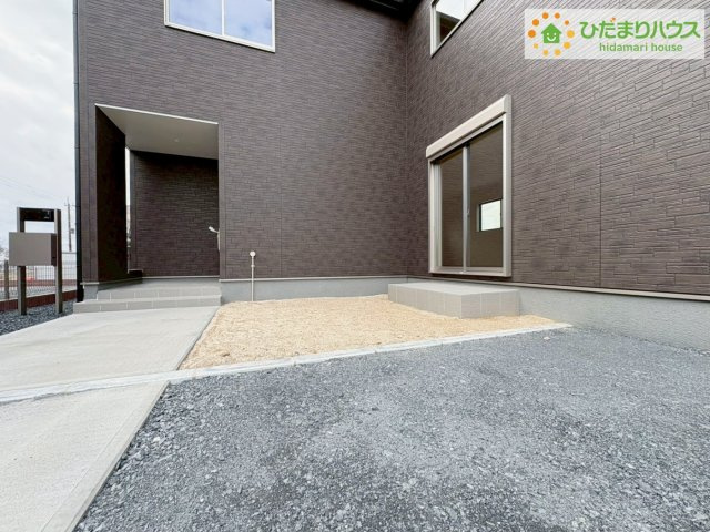 ひたちなか田宮原1期　新築戸建　2号棟の庭|お子様の元気なお外遊びも、自宅のお庭なら安心ですね(^^♪