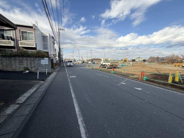 【前面道路含む現地写真】 | 朝霞市根岸台8丁目　建築条件無売地　全1区画（朝霞店） | 2025年12月19日撮影