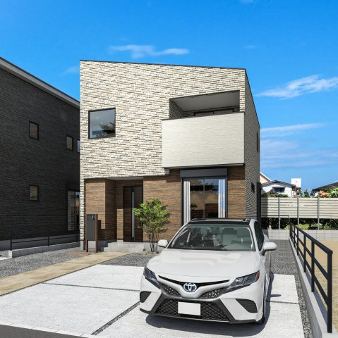 熊本市南区上ノ郷１丁目の新築一戸建の外観