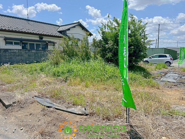 久喜市菖蒲町上栢間　売地の外観|本下水・プロパンガス！！