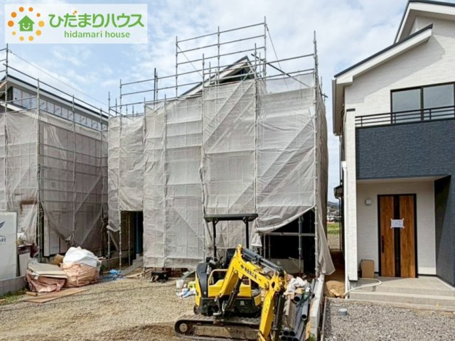 いわき市錦町花ノ井3期　新築戸建　4号棟の外観|是非一度、ご家族そろってご内覧ください♪