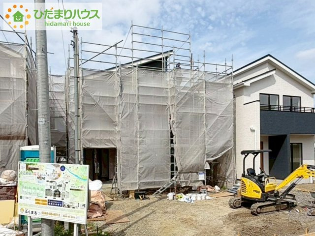 いわき市錦町花ノ井3期　新築戸建　4号棟の外観|今から見たいも大歓迎！お気軽にお問い合わせください☆彡