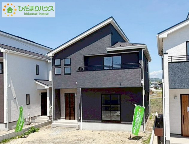 いわき市錦町花ノ井3期　新築戸建　4号棟の外観|今から見たいも大歓迎！お気軽にお問い合わせください☆彡