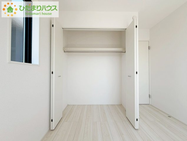 いわき市錦町花ノ井3期　新築戸建　5号棟の収納|洋室B　収納