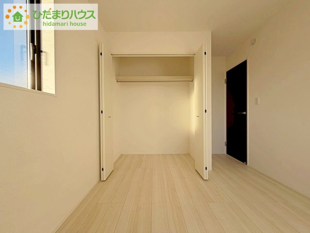 いわき市錦町花ノ井3期　新築戸建　2号棟の収納|洋室A収納