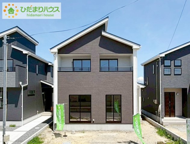 いわき市錦町花ノ井3期　新築戸建　3号棟の外観|今から見たいも大歓迎！お気軽にお問い合わせください☆彡