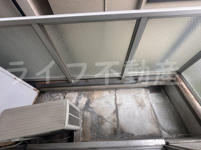 大宝若江岩田CTスクエアのバルコニー