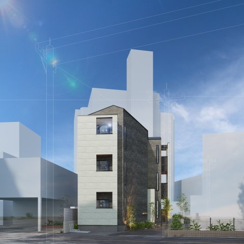 OPEN RISE成増Ⅰの外観パース