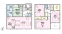 【間取り】 | 2号棟