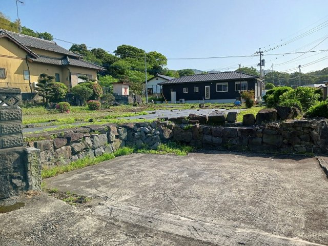 宇土市上網田町の売地の外観