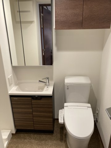 クレヴィスタ横浜の洗面所